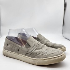 Vince Camuto Beyza Suede Grey Slip On Casual Sneakers Women's Size 7.5