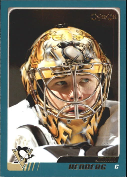 Johan Hedberg trading card