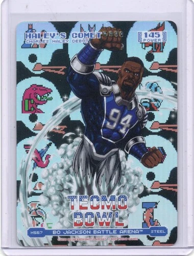 2026 Bo Jackson Battle Arena Haley's Comet Charles Haley Helmets Battlefoil