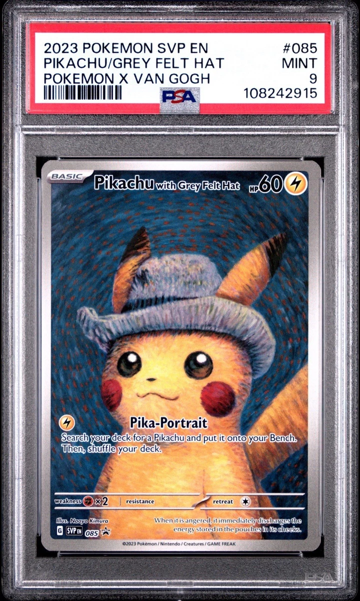 Preços baixos em Pikachu with Grey Felt Hat 085 Sv: Scarlet