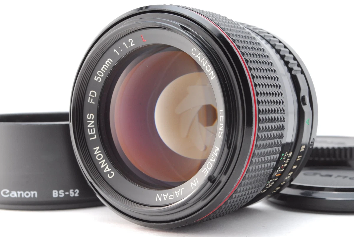 Preços baixos em Lentes de câmera Canon FD f/1.2 50mm Focal | eBay