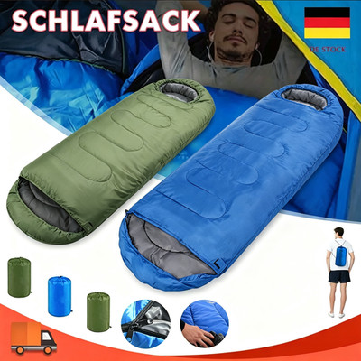 Schlafsack Winter Mumienschlafsack Campingschlafsack Feldbett Outdoor Camping