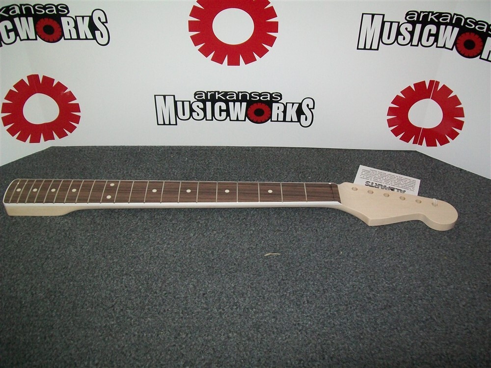 NEW - Allparts Fender Licensed 21 Fret Bound Maple Strat Neck