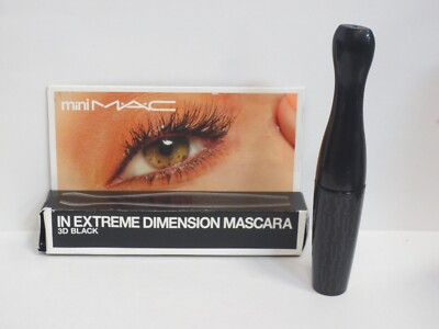 MAC MINI IN EXTREME DIMENSION MASCARA 3D BLACK 0.14 OZ BOXED