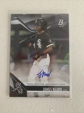 2021 Bowman Platinum Top Prospect Auto James Beard