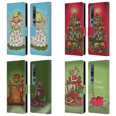 HEAD CASE DESIGNS CHRISTMAS ESSENTIALS LEATHER BOOK CASE FOR XIAOMI PHONES