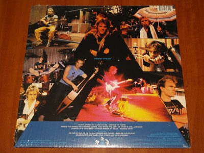 THE POLICE ZENYATTA MONDATTA LP *RARE EU PRESS VINYL 180g BTB
