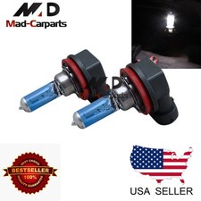 H11 55w Halogen Xenon Headlight Replacement 2x Light Bulb Lamp 6000k White H11 55w Halogen Xenon Headlight Replacement 2x Light Bulb Lamp 6000k White