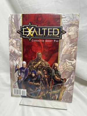 Character Sheet Pad Exalted 2nd Ed. White Wolf WW80700