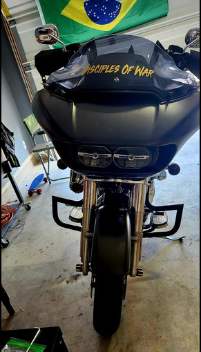 1-1/4" Highway Engine Guard Crash Bar Fit For Harley Touring Street Glide 09-25