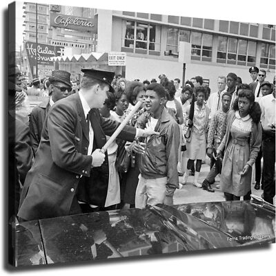 Civil Rights Protest Poster Canvas Painting Print Wall Art Modern Classroom