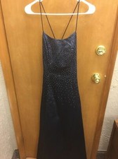 Jump Apparel Co. Size 5/6 Women's Blue Glittered Dress A529