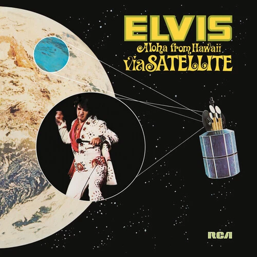 Aloha From Hawaii Via Satellite 2xLP Black Vinyl by Elvis Presley