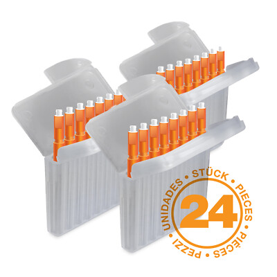 24x Cerumenfilter für Hörgeräte Starkey und KIND evo / evoR - H: 1,5mm Ø: 1,7mm