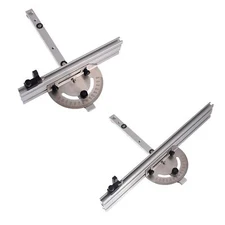Table Saw Miter Gauge with Angled Ends High Accuracy Miter Saw Protractor