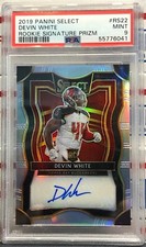 2019 SELECT DEVIN WHITE, #RS-22, AUTO, ROOKIE, SILVER, SERIAL #193/199, PSA MINT