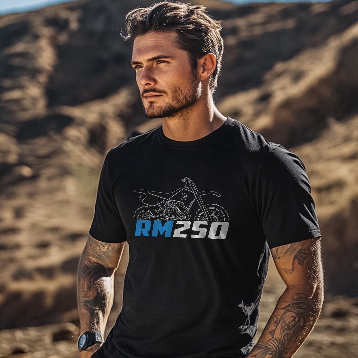 Suzuki RM250 1976-2008 - Motorcycle T-Shirt for Riders | eBay