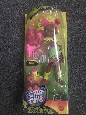 Mattel Cave Club FERNESSA PUPPE MIT HAUSTIER PTILLY