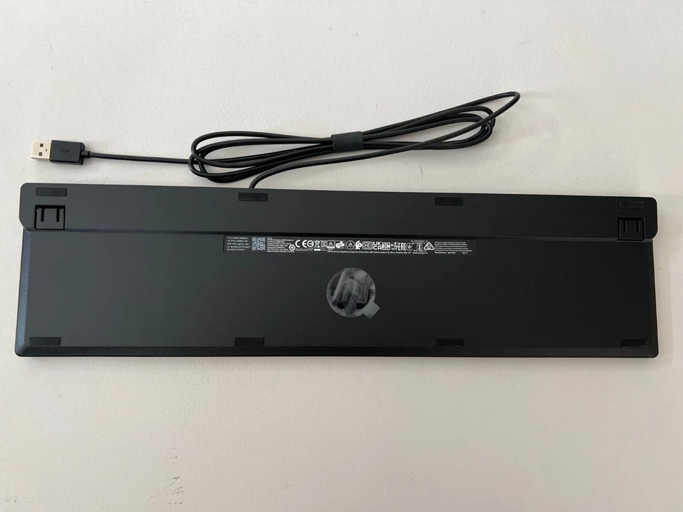 Tastatur HP Halley USB Keyboard DIB US QWERTY Layout schwarz L96909-001 320K - Bild 3 von 4