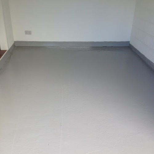 mid grey floor paint