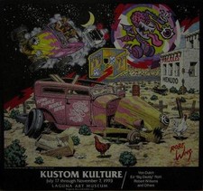 ROBERT WILLIAMS KUSTOM KULTURE EXHIBITION ART POSTER