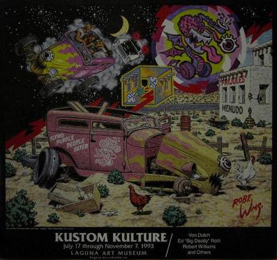 ROBERT WILLIAMS KUSTOM KULTURE EXHIBITION ART POSTER | eBay