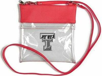 R73 Texas Tech Red Raiders Clear Stadium Compliant Gameday Crossbody Purse
