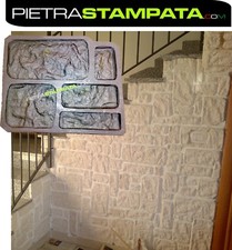 STAMPO per Gesso o Cemento per creare mattone finta pietra roccia ricostruita
