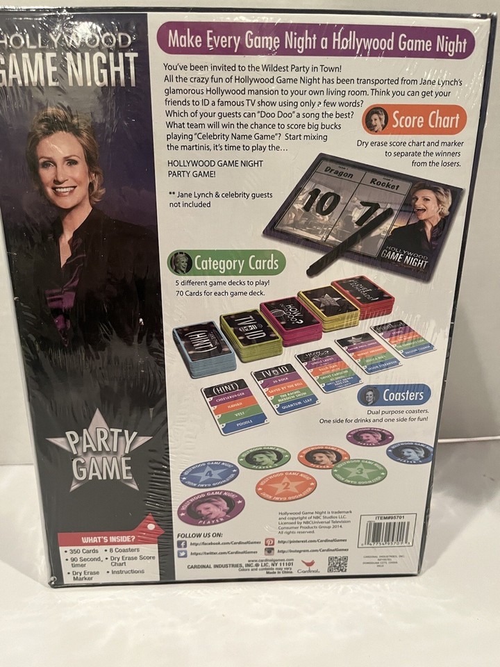Hollywood Game Night Party Game main image 0