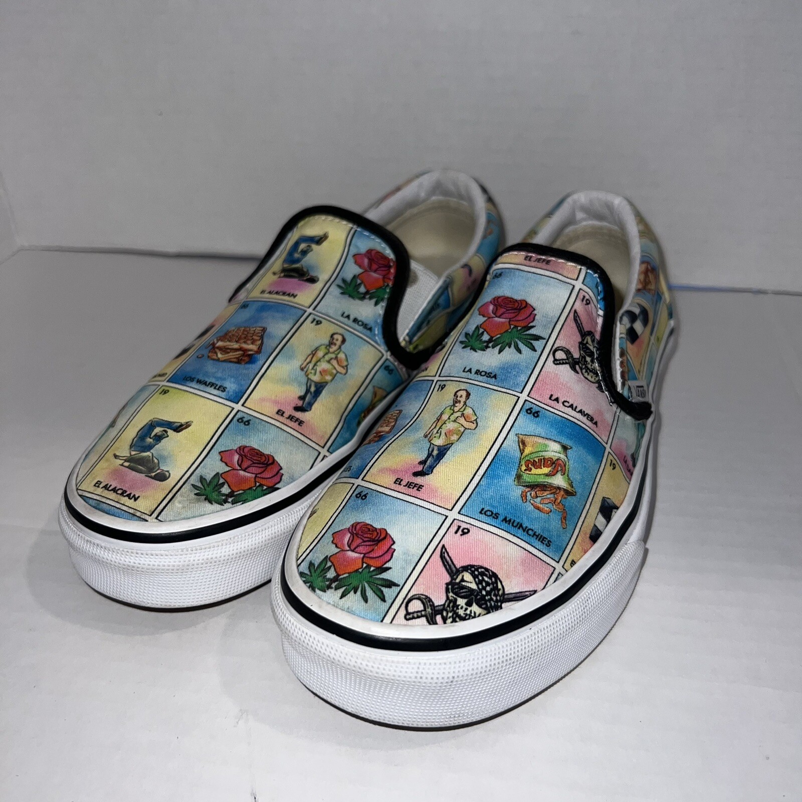 SAOLA Sneakers classiche Los Vans Loteria multicolore taglia 6 donna uomo 4 5