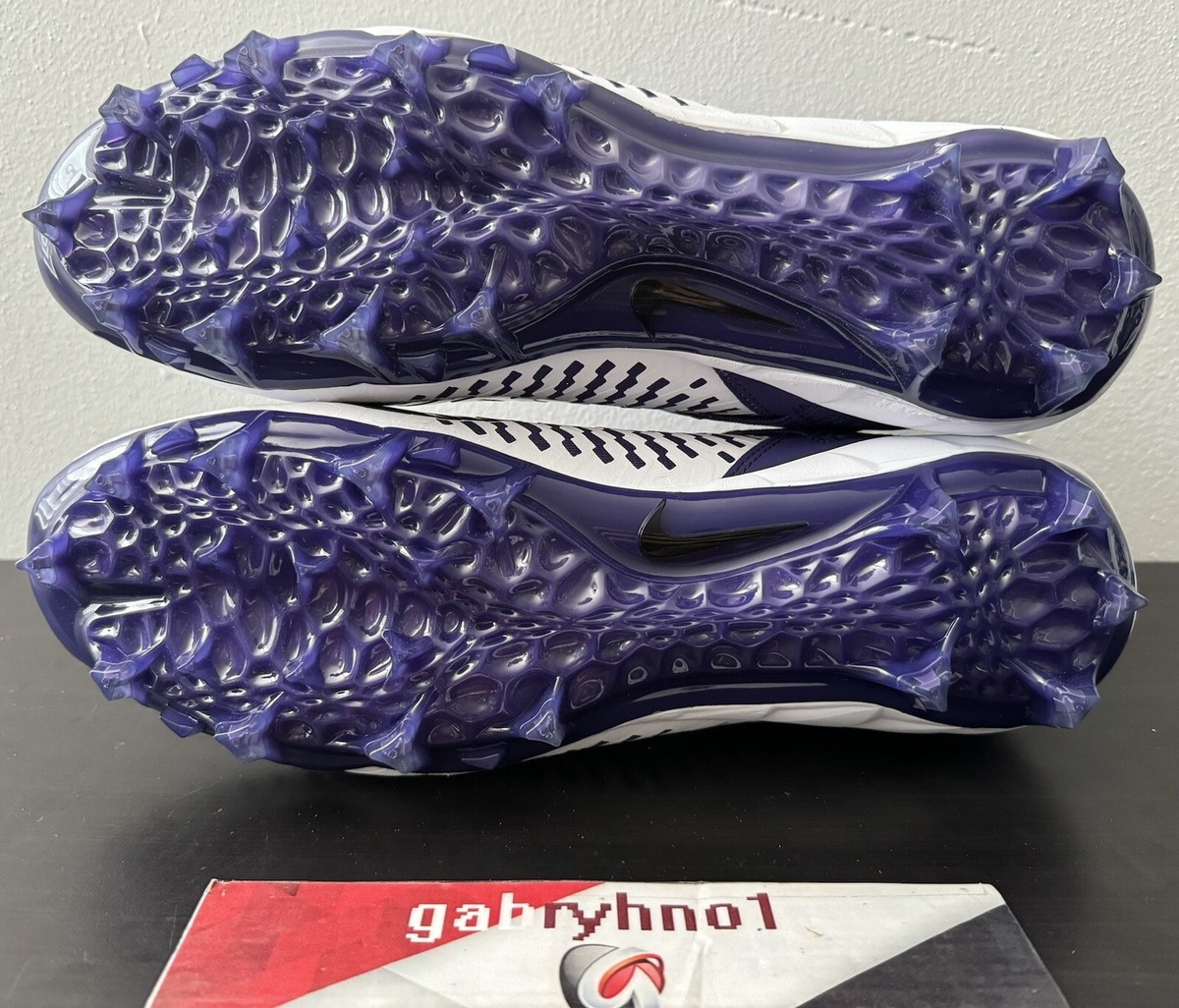 Nike Alpha Menace Pro 2 Football Cleats BV3945-104 White New 