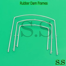 3 Pcs Rubber Dam Frames L, M  S Dental Orthodontic Dentist Instrument Free Ship