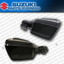 NEW SUZUKI DR650SE DRZ400S DR350SE BLACK HAND GUARD SET RH LH LEFT RIGHT PAIR