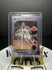 2019-20 Hoops Premium Stock Basketball Jordan Poole Rookie Card!! GS Warriors!!
