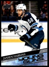 2020-21 Upper Deck Young Guns Jansen Harkins Rookie Winnipeg Jets #229 R22