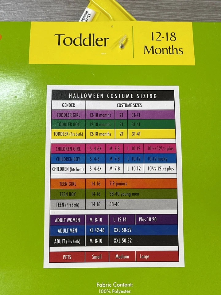 Disfraz Cutie Payaso Colorido Una Pieza con Sombrero Niño Niña 12-18 Meses Nuevo Foto 4 de 4