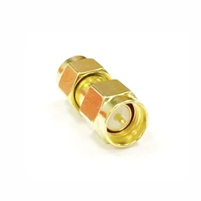 1PC SMA Adapter male to male plug RF Coax Connector Coupler straight type NEW