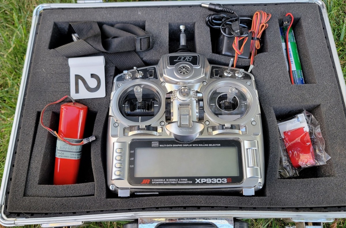 JR XP9303H R/C 2.4GHz Remote 9 Channel Transmitter NET-J72 FM 72