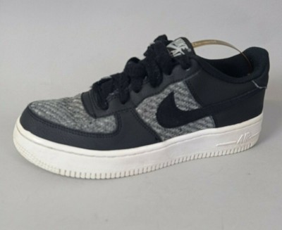 Nike Air Force 1 Lv 8 Trainers UK 4 Black Grey Boys Girls Big Kids  820438-018 885179614995 | eBay