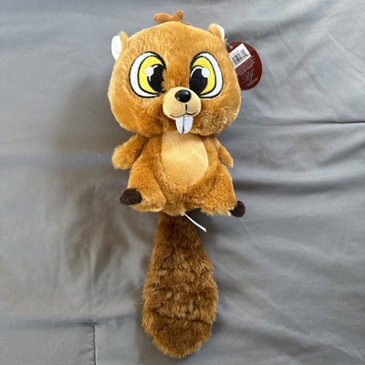 Billy Beaver plush stuffed animal stuffie BJ Toy company 8.5 inches tall HAS TAG