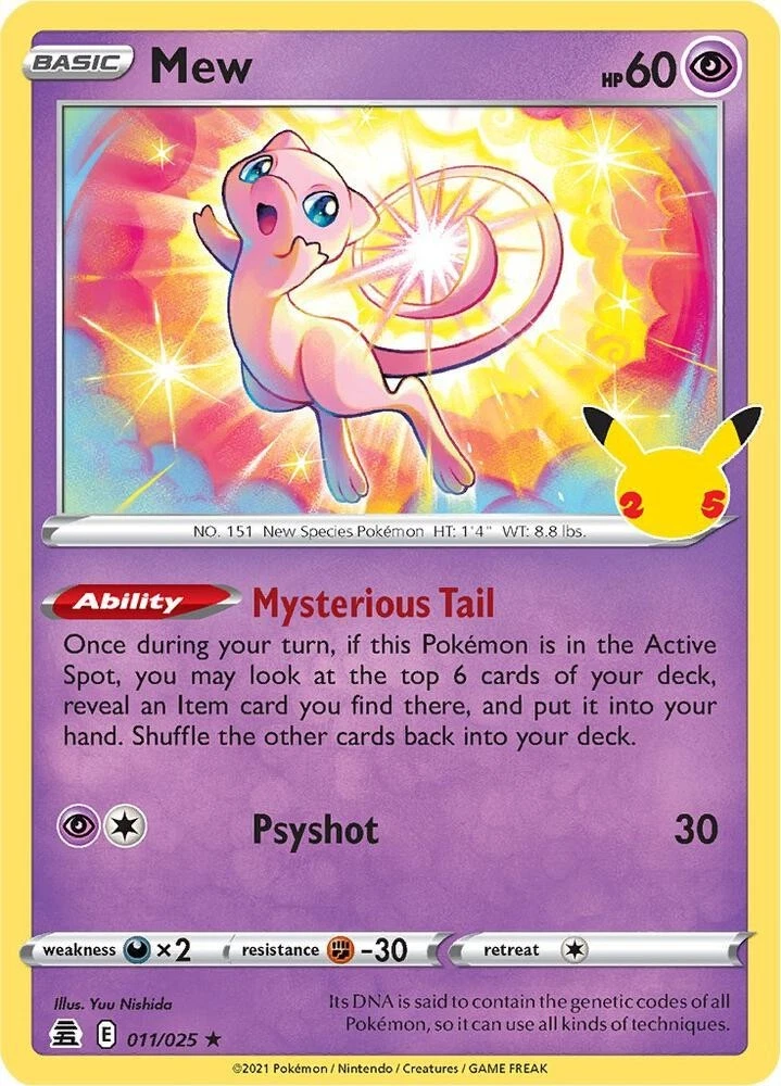 Mew Pokémon TCG Individual Cards for sale - eBay
