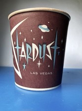 SCRC Atomic Mid Century STARDUST HOTEL CASINO Las Vegas Paper Coin Cup Space Age