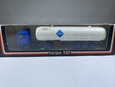 T624 HERPA 1:87 HO LKW VOLVO F 10 ARAL Nr 800200 Tanksattelzug ovp