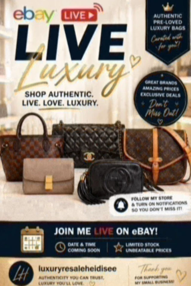 Authentic Pre‑Owned Luxury Handbags| |New Arrivals. Welcome to Browse.