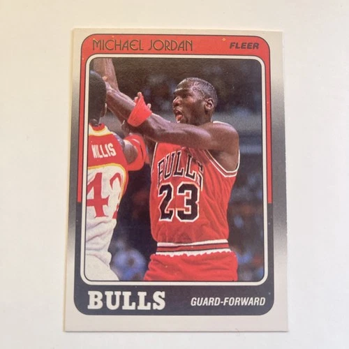 1988-89 Fleer Michael Jordan #17