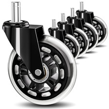 10Mm 1KEA Office Chair Wheels Fit for 1KEA Chair Only (Stem: 10Mmx22Mm) Roller B