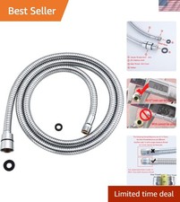 59-Inch Stainless Steel Pull Down Faucet Hose - Easy Upgrade for Your Kitchen