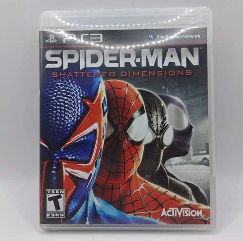 Spider-Man Shattered Dimensions (PlayStation PS3, 2010) Complete Game CiB Tested