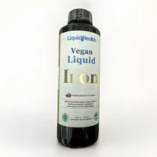 Liquid Health Vegan Liquid Iron Pomegranate Berry 16oz