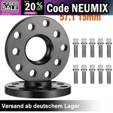 Spurplatten Spurverbreiterung 5x100/112mm Für VW Audi +Radschrauben 2x15mm 57.1